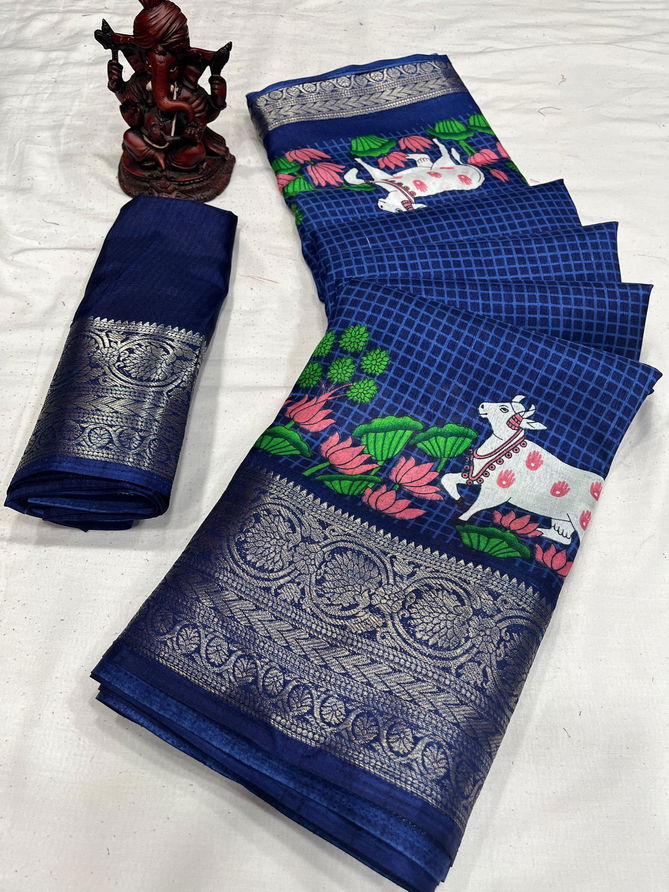 Wow Hit Small Flower Printed Non Catalog Saree Wholesale Price In Surat
